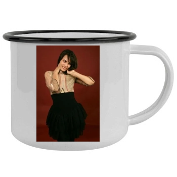 Shannyn Sossamon Camping Mug