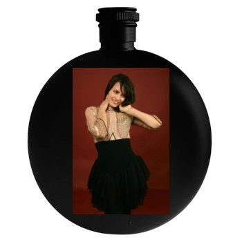 Shannyn Sossamon Round Flask