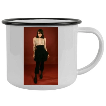 Shannyn Sossamon Camping Mug