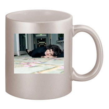 Shannyn Sossamon 11oz Metallic Silver Mug