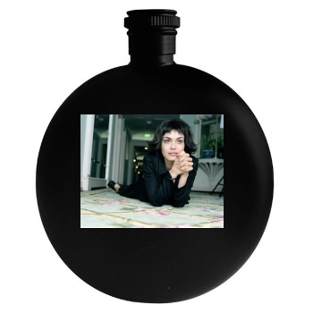 Shannyn Sossamon Round Flask