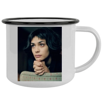 Shannyn Sossamon Camping Mug