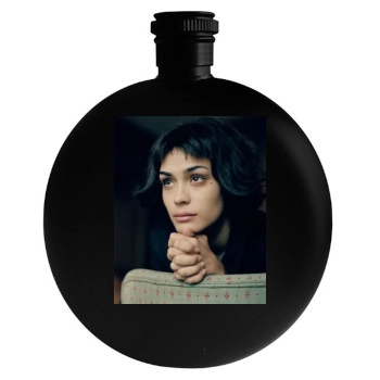 Shannyn Sossamon Round Flask