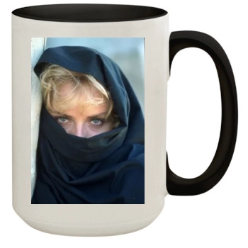 Sharon Stone 15oz Colored Inner & Handle Mug