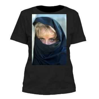 Sharon Stone Women's Cut T-Shirt