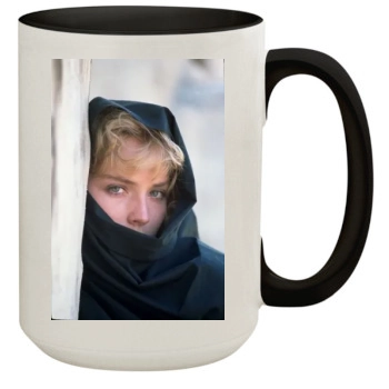 Sharon Stone 15oz Colored Inner & Handle Mug