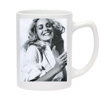 Sharon Stone 14oz White Statesman Mug