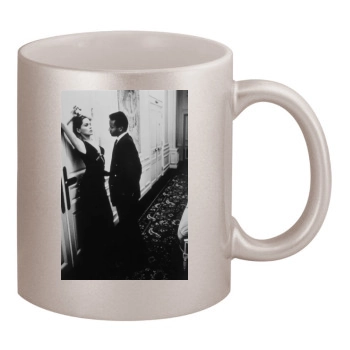 Sharon Stone 11oz Metallic Silver Mug