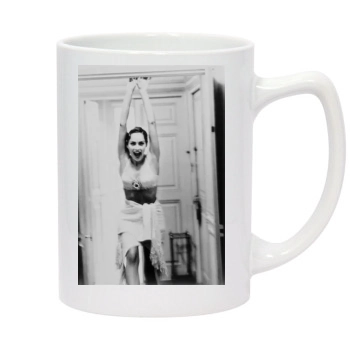 Sharon Stone 14oz White Statesman Mug