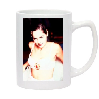 Sharon Stone 14oz White Statesman Mug