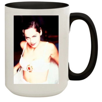 Sharon Stone 15oz Colored Inner & Handle Mug