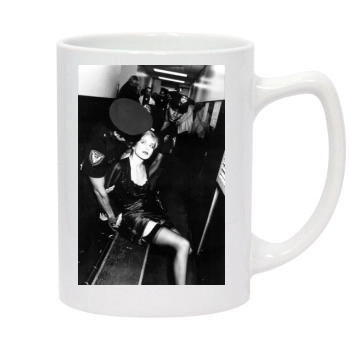 Sharon Stone 14oz White Statesman Mug