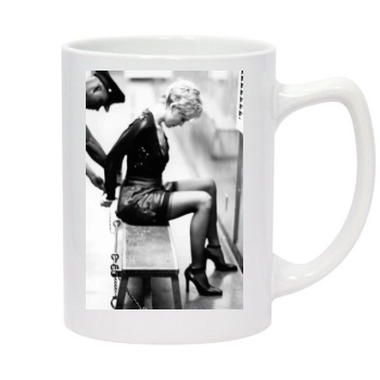 Sharon Stone 14oz White Statesman Mug