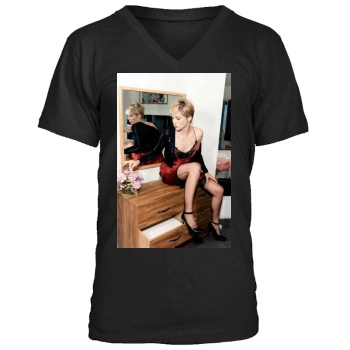 Sharon Stone Men's V-Neck T-Shirt