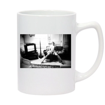 Sharon Stone 14oz White Statesman Mug