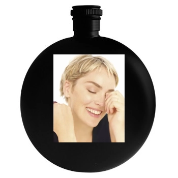 Sharon Stone Round Flask