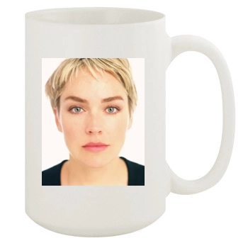 Sharon Stone 15oz White Mug