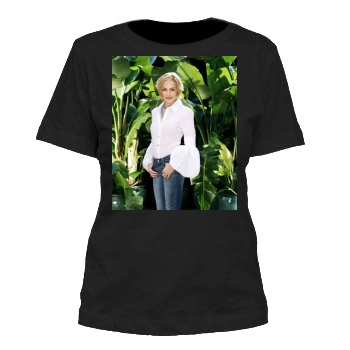 Sharon Stone Women's Cut T-Shirt