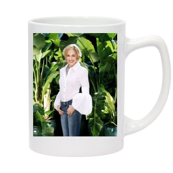 Sharon Stone 14oz White Statesman Mug