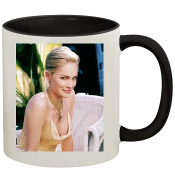 Sharon Stone 11oz Colored Inner & Handle Mug