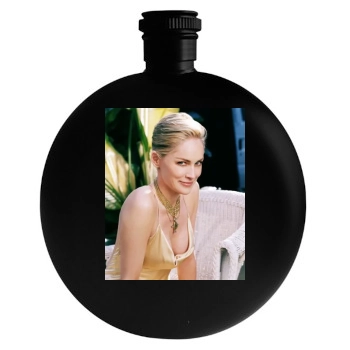 Sharon Stone Round Flask