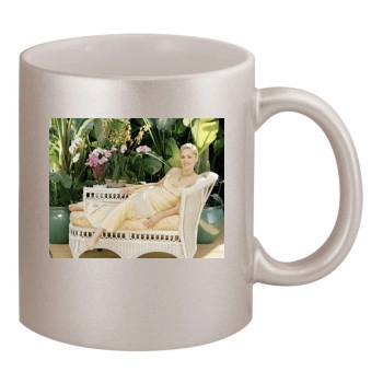 Sharon Stone 11oz Metallic Silver Mug