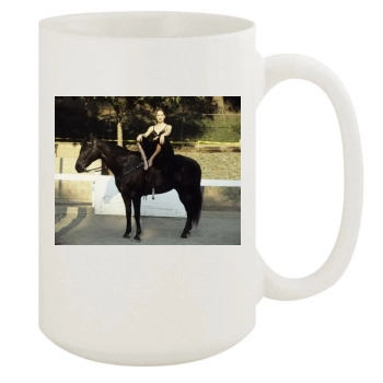 Sharon Stone 15oz White Mug