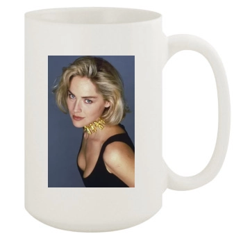 Sharon Stone 15oz White Mug