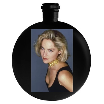 Sharon Stone Round Flask