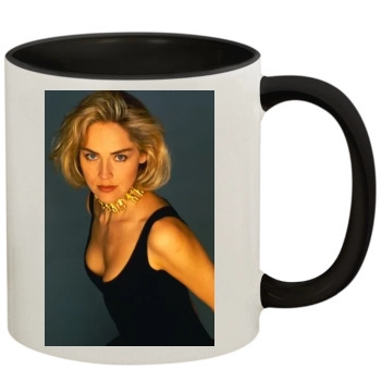 Sharon Stone 11oz Colored Inner & Handle Mug