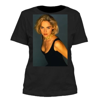 Sharon Stone Women's Cut T-Shirt