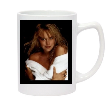 Sharon Stone 14oz White Statesman Mug