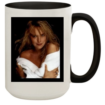 Sharon Stone 15oz Colored Inner & Handle Mug