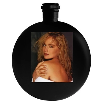 Sharon Stone Round Flask