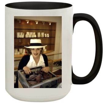 Sharon Stone 15oz Colored Inner & Handle Mug