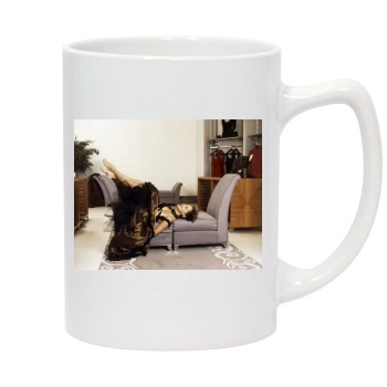 Sharon Stone 14oz White Statesman Mug