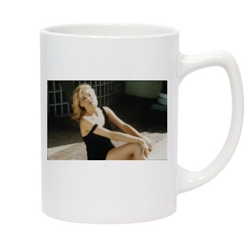 Sharon Stone 14oz White Statesman Mug