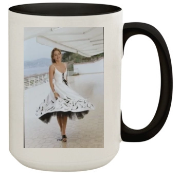 Sharon Stone 15oz Colored Inner & Handle Mug