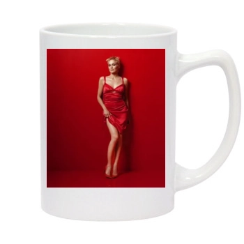 Sharon Stone 14oz White Statesman Mug