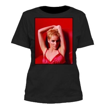 Sharon Stone Women's Cut T-Shirt