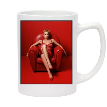 Sharon Stone 14oz White Statesman Mug