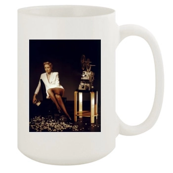 Sharon Stone 15oz White Mug