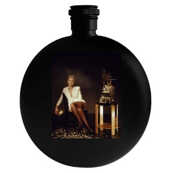 Sharon Stone Round Flask