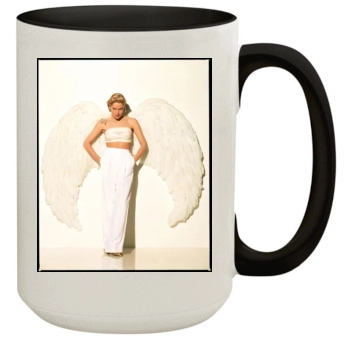 Sharon Stone 15oz Colored Inner & Handle Mug