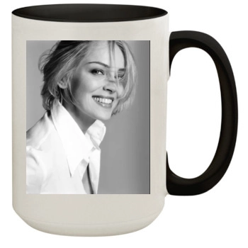 Sharon Stone 15oz Colored Inner & Handle Mug