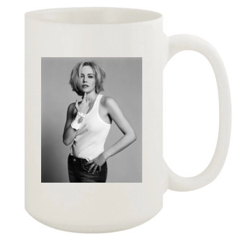 Sharon Stone 15oz White Mug