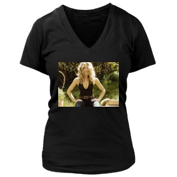 Sheryl Crow Women's Deep V-Neck TShirt