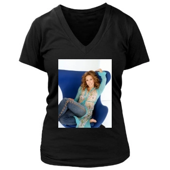 Sheryl Crow Women's Deep V-Neck TShirt