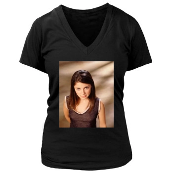 Shiri Appleby Women's Deep V-Neck TShirt