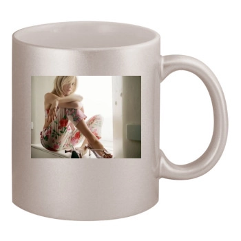 Sienna Miller 11oz Metallic Silver Mug